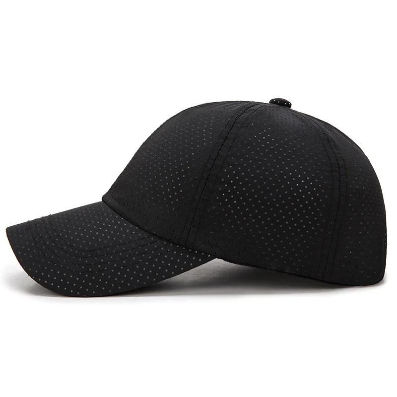 Mesh-Snapback-Baseballkappe mit Sonnenschutz 4