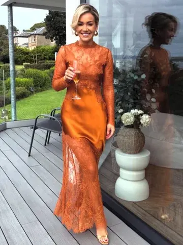 Meerjungfrauen-Spitzenkleid