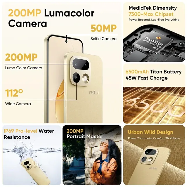 5G-Smartphone mit 200-MP-Kamera und AMOLED-Display 3