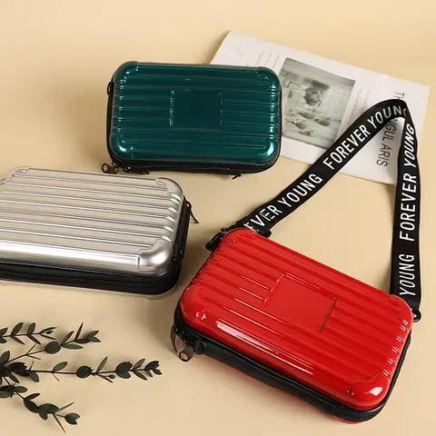 Mini-Koffer-Handtasche