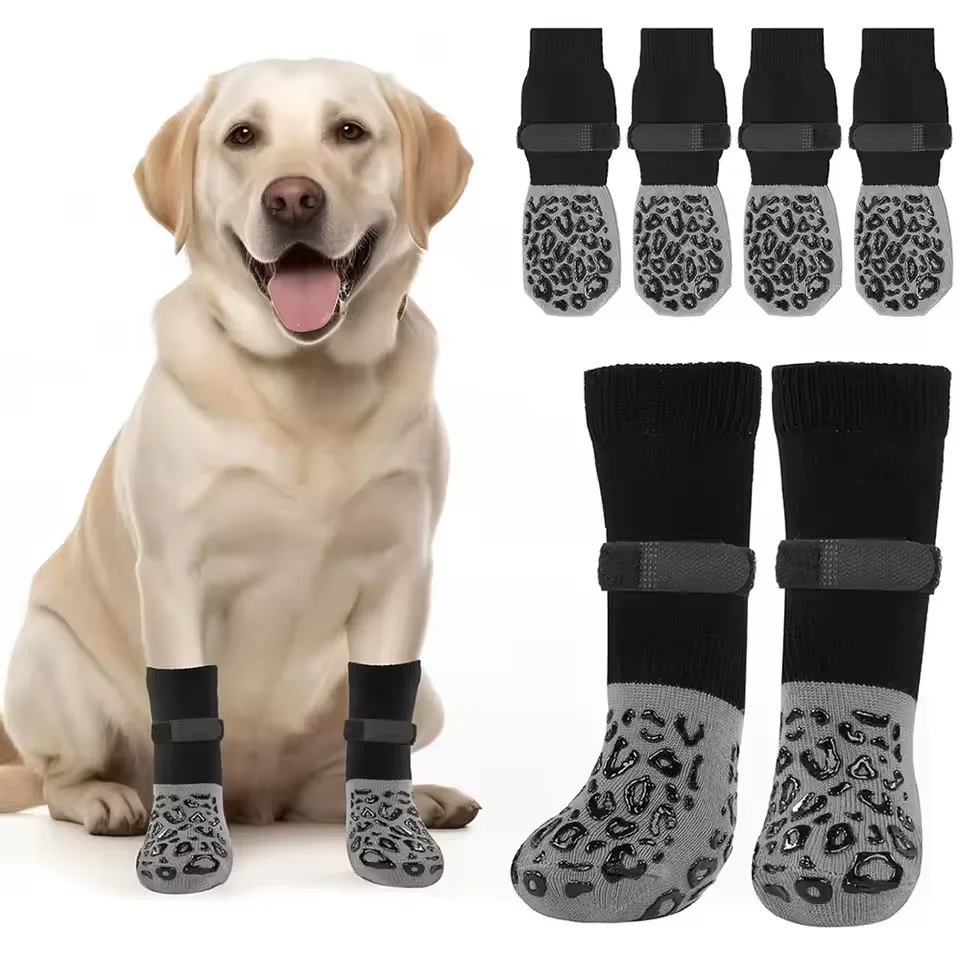 Hundeschuhe mit Rutschfester Sohle 2