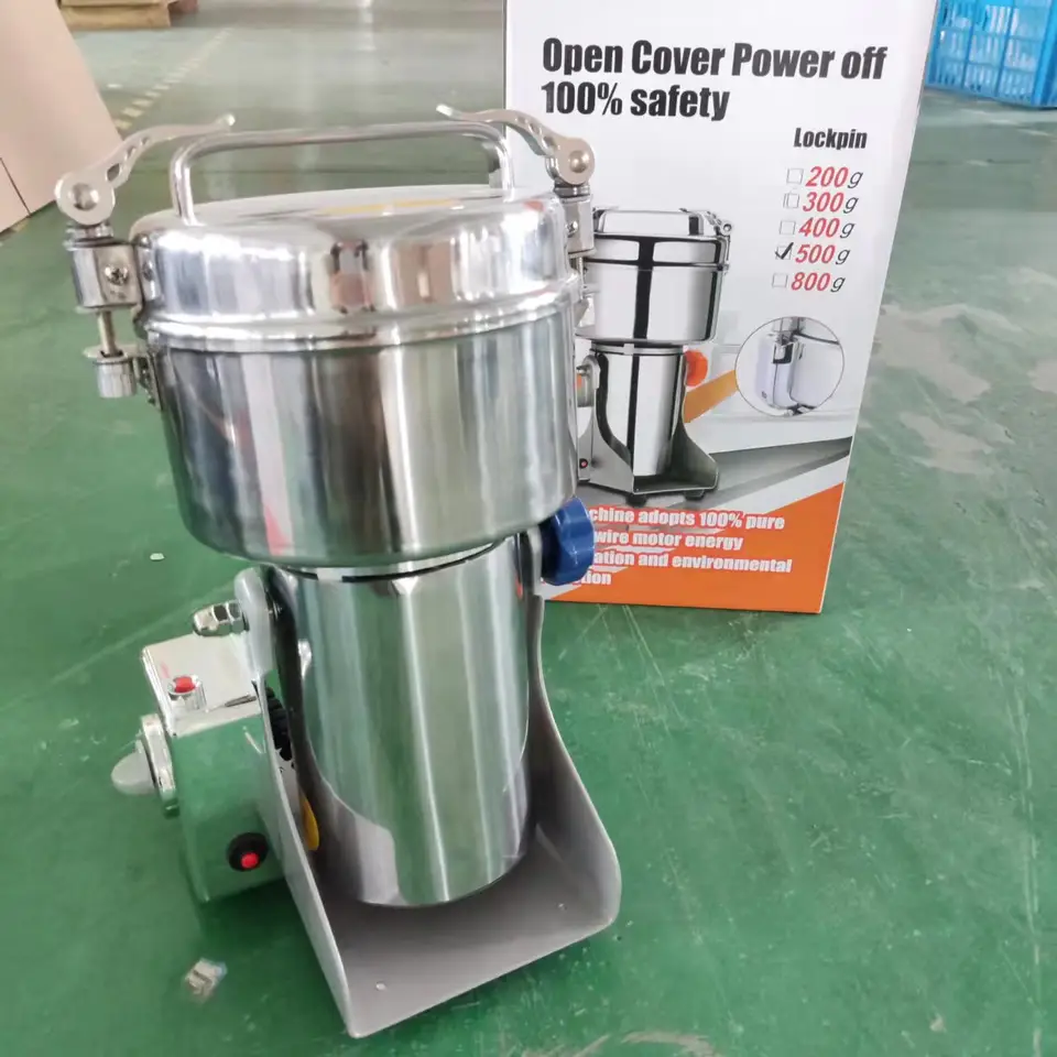 Gewerbliche Pulvermühle 500 g Hochleistung 4