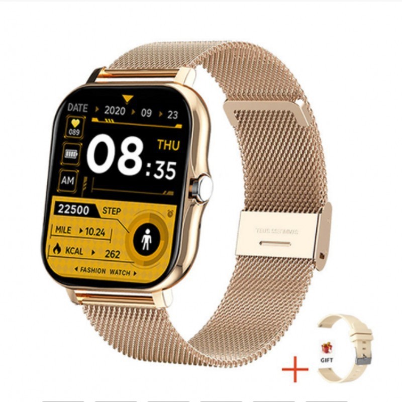 Edelstahl-Smartwatch IP67 für Damen und Herren 2