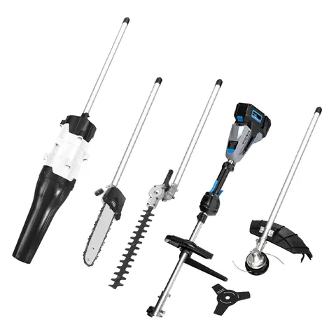 Multifunktionales 5-in-1 Gartenwerkzeug-Set mit Heckenschere