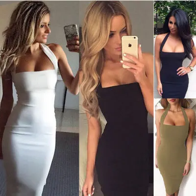 Neckholder-Kleid