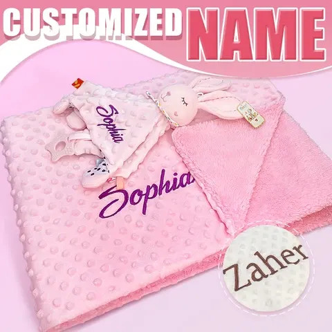 Personalisierte Babydecke