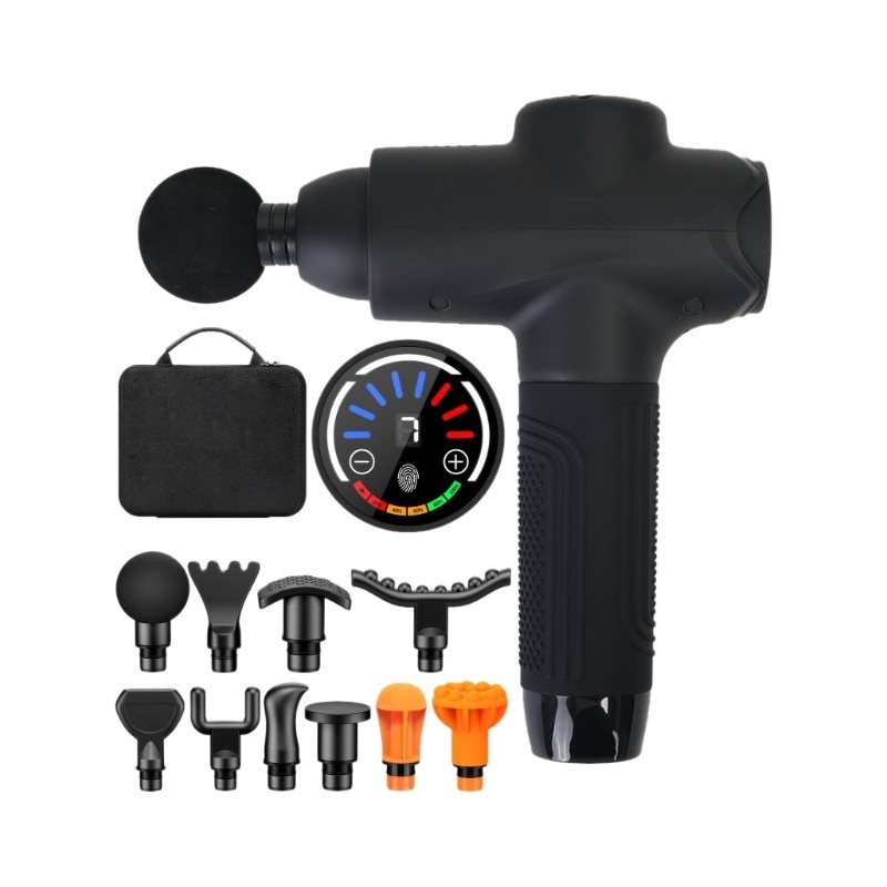 Mini-Massagepistole mit LCD-Display und Tiefenmassage