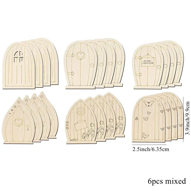 Holz-Feentür 2