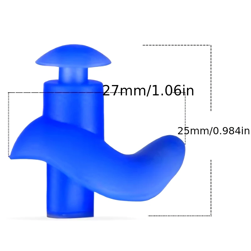 Wasserdichte Schwimm-Ohrstöpsel, 1 Paar 3