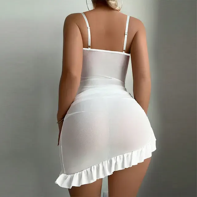 Spitzen-Babydoll-Dessous 2