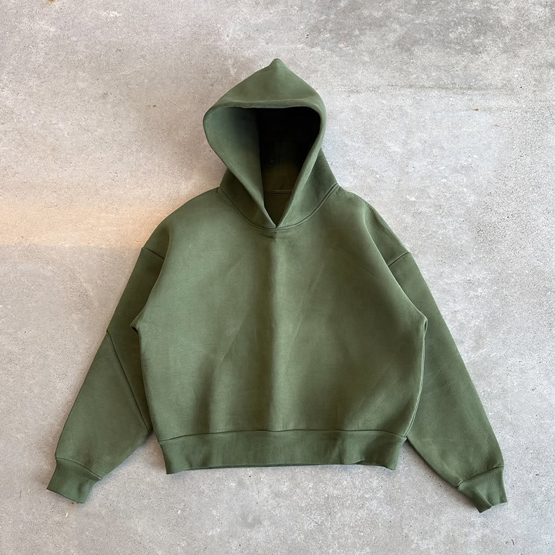 Oversized Hoodie aus schwerem Baumwollstoff 3