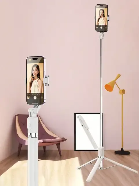 Ausziehbares Handy-Einbeinstativ 1700mm Standfest 4