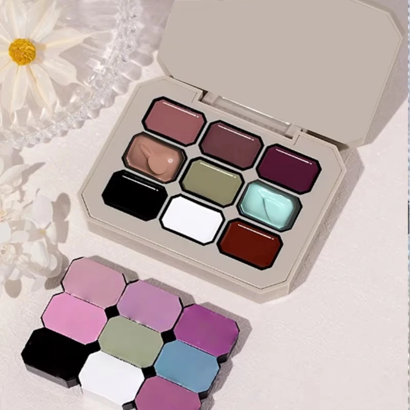 Hochpigmentierter Blush-Gelnagellack im 9er-Set 3