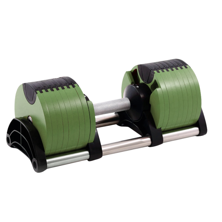 Verstellbare Gusseisen-Hantel, 2-kg-Schritte