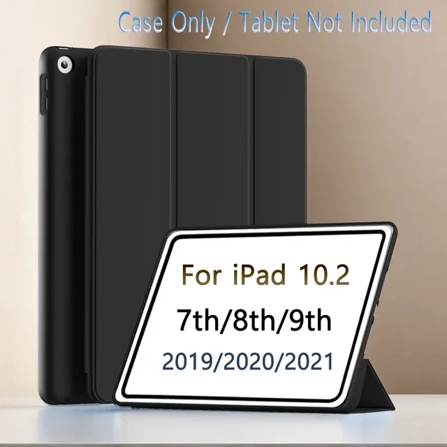 Magnetische iPad 7/8/9 Flip-Hülle mit Silikonrückschale 3
