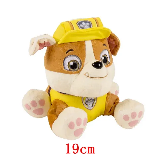 19 cm Cartoon-Hunde-Plüschfigur mit Pfote 3
