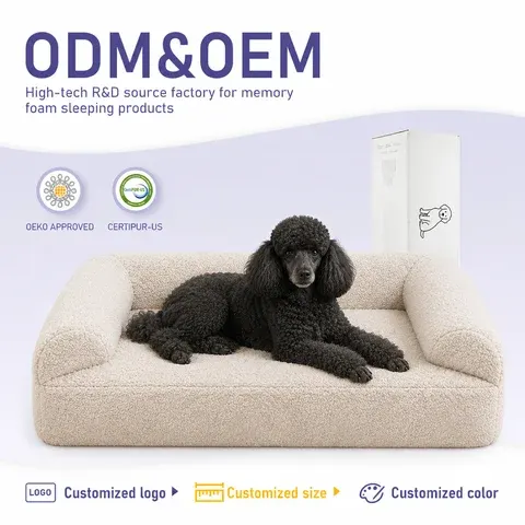 Orthopädisches Memory-Foam-Hundebett
