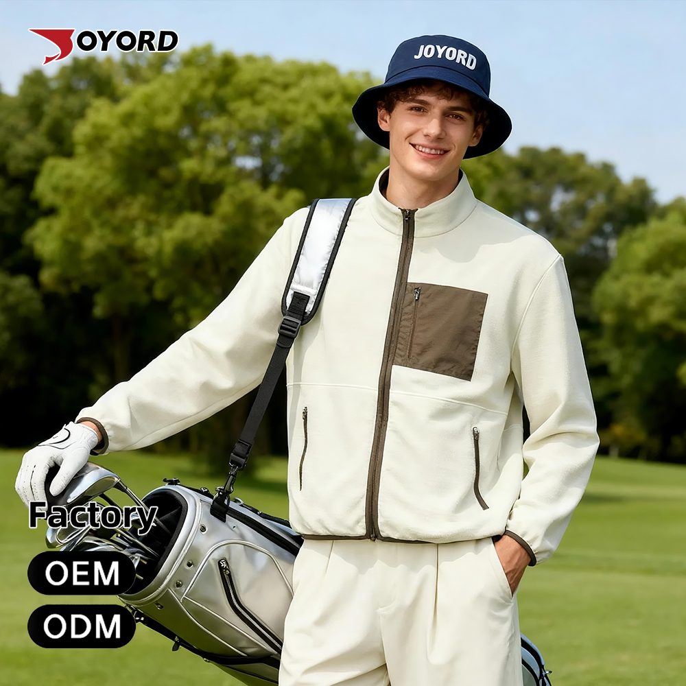 Herren Fleecejacke mit Brusttasche