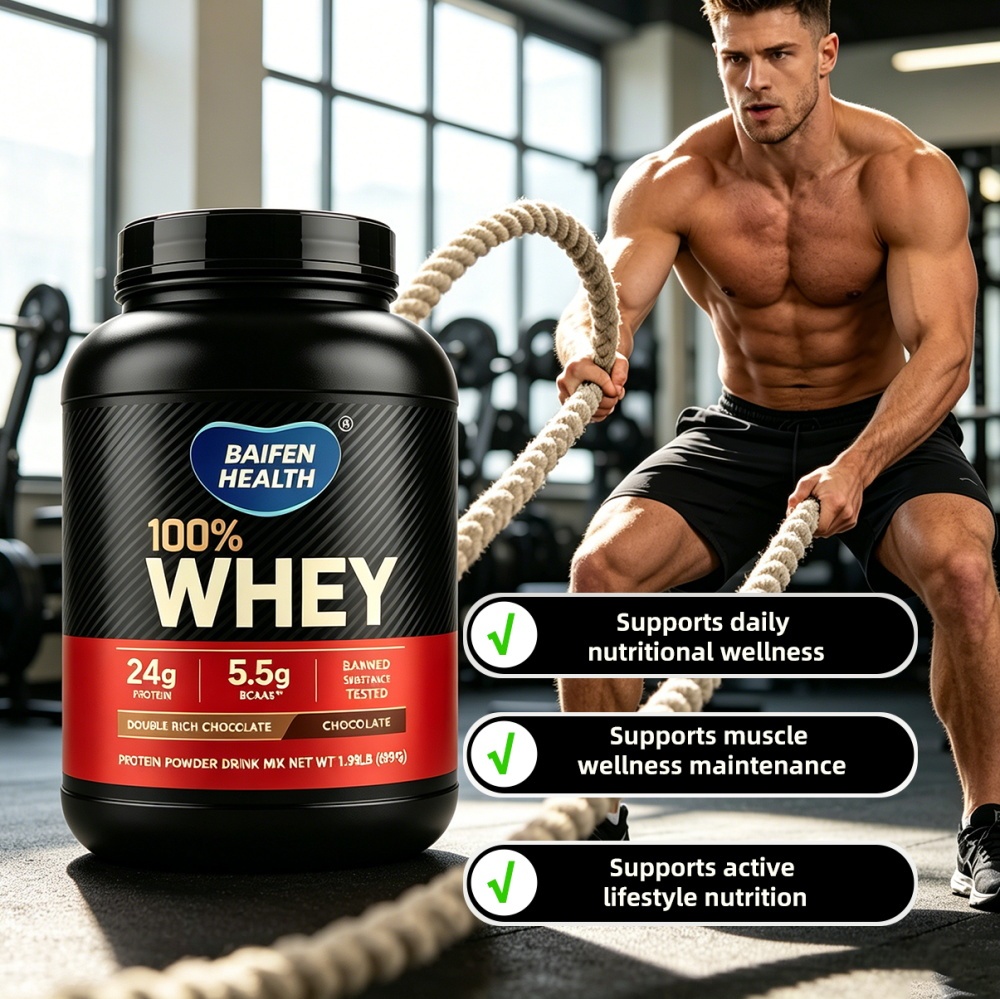 Whey Protein Pulver für Muskelaufbau nach dem Training 2