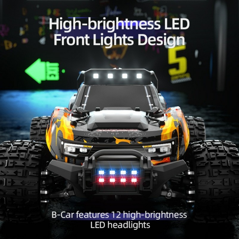 Metall-RC-Drifauto 1:18 mit Allradantrieb 4