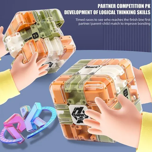 3D-Labyrinth-Kugelpuzzle 3