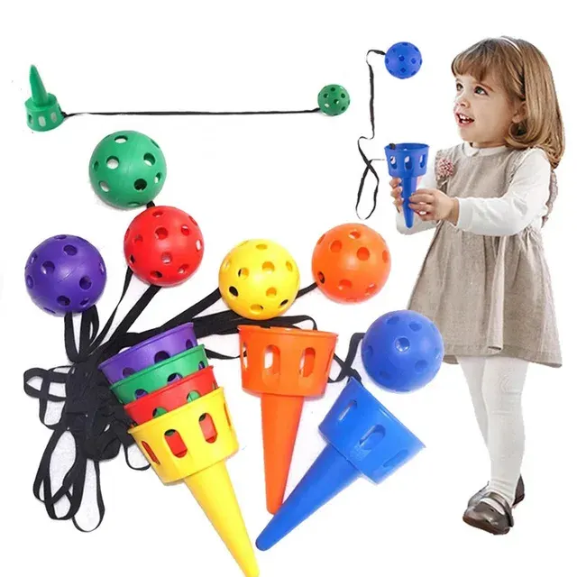 Sensorisches Wurf- und Fangspiel-Set für Kinder 2
