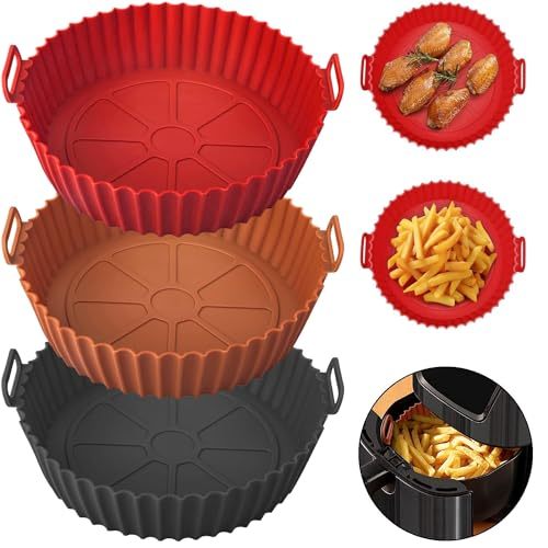 Faltbare Silikon-Backmatte für Airfryer