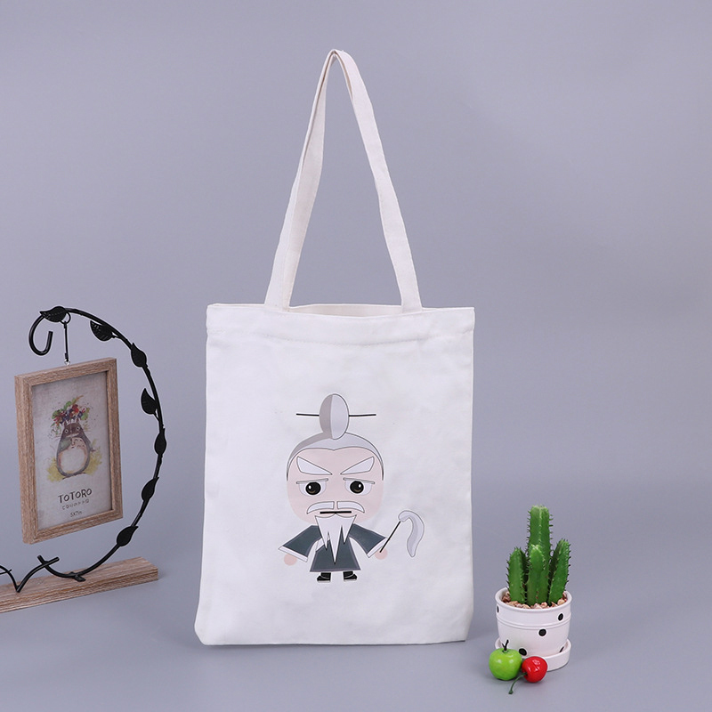 Kleine Damen-Umhängetasche aus Canvas mit Kordelzug 2