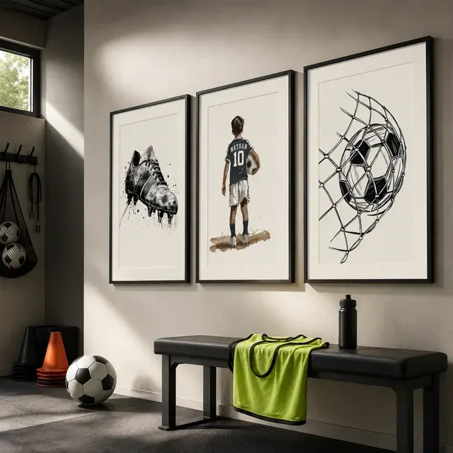 Personalisiertes Fußballposter 4