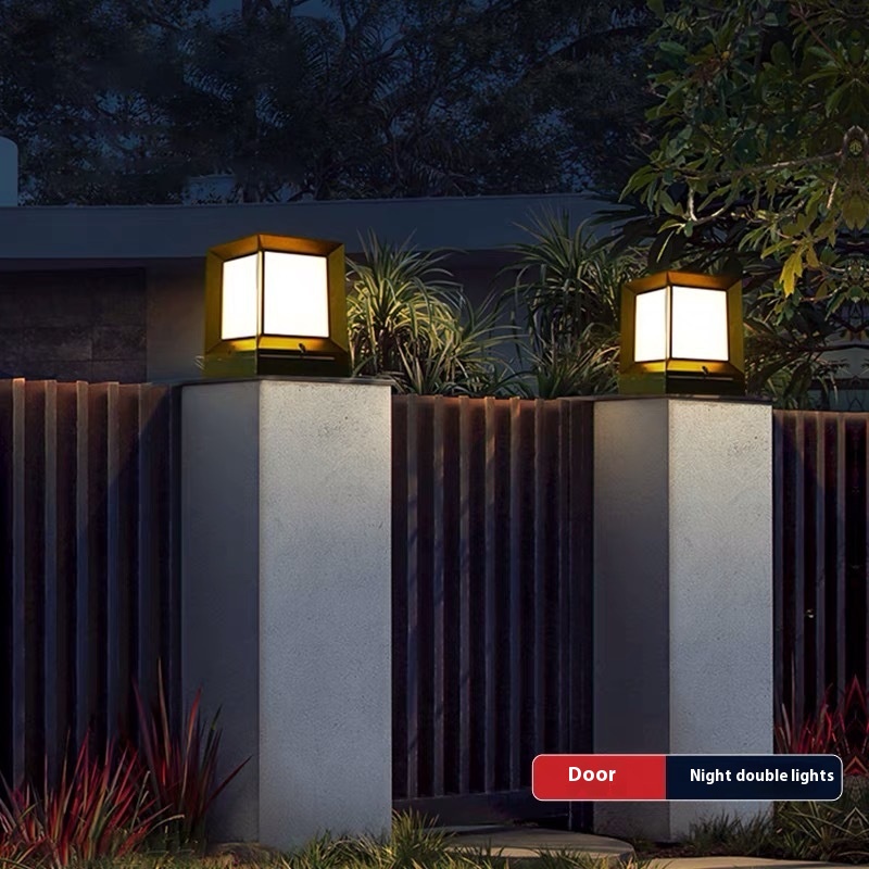 Wasserdichte Solar-Gartenlampe für Außen 3
