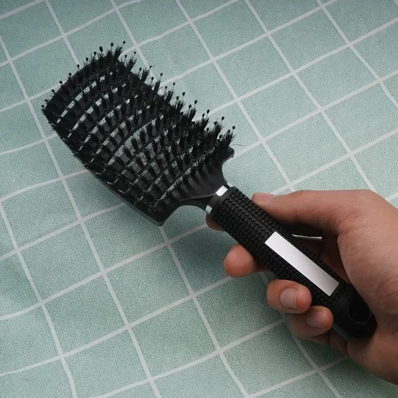 Peeling-Haarbürste für lockiges Haar 4