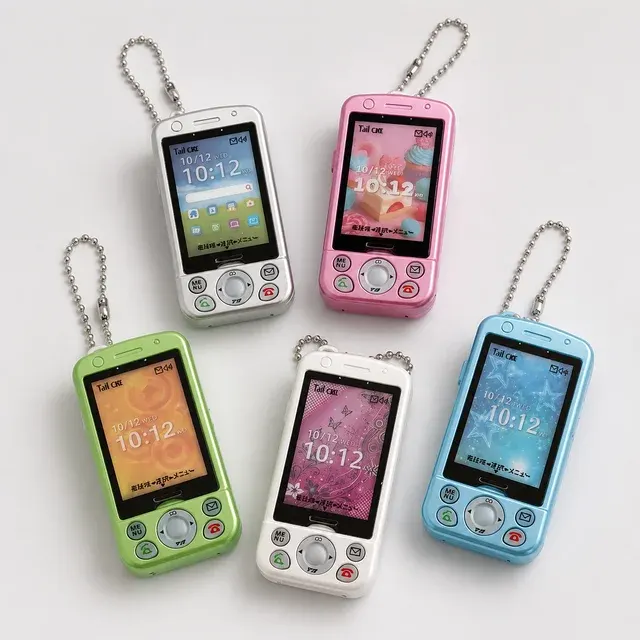 Gacha-Kapsel Idol Schlüsselanhänger mit Foto 3