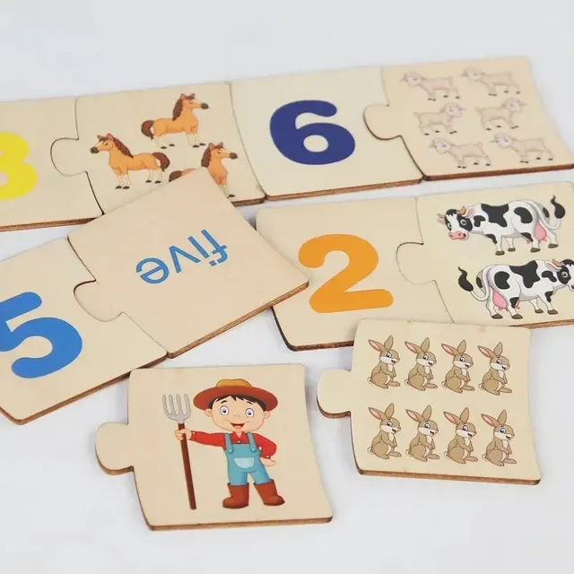 Holz-Formenpuzzle 4
