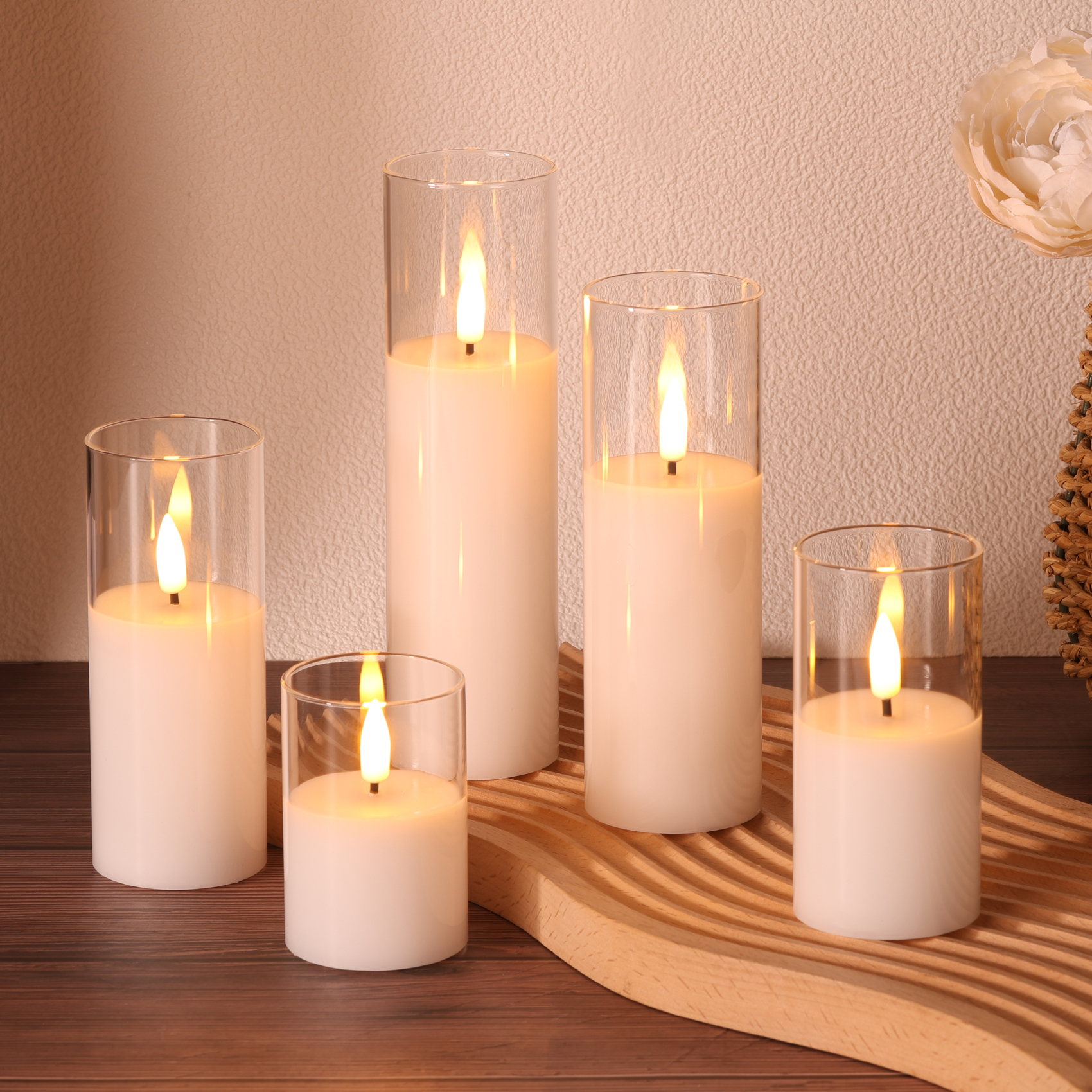 Flammenlose LED-Kerzen