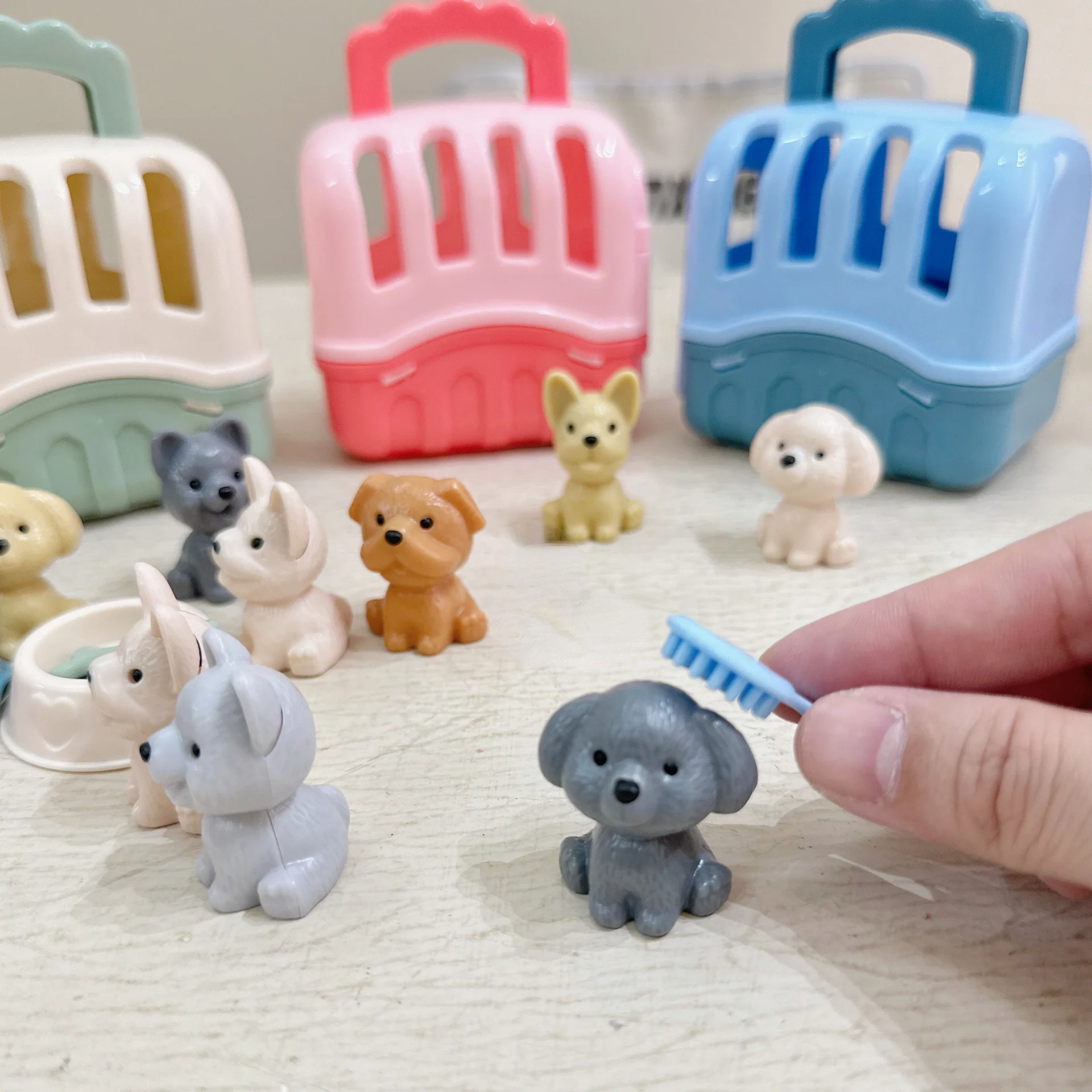 Mini-Hund-Figurenset
