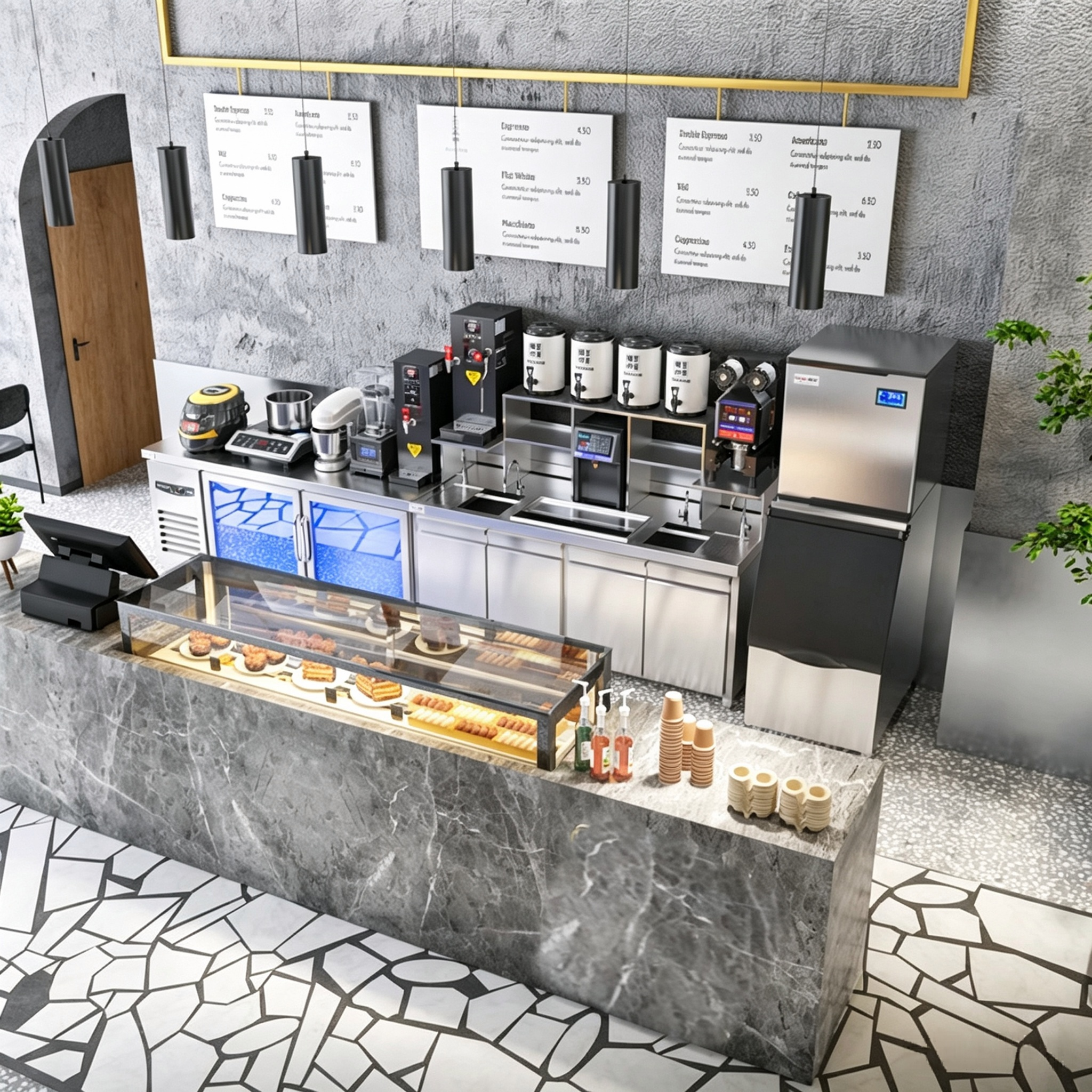 Gewerbe-Kaffeemaschine 3