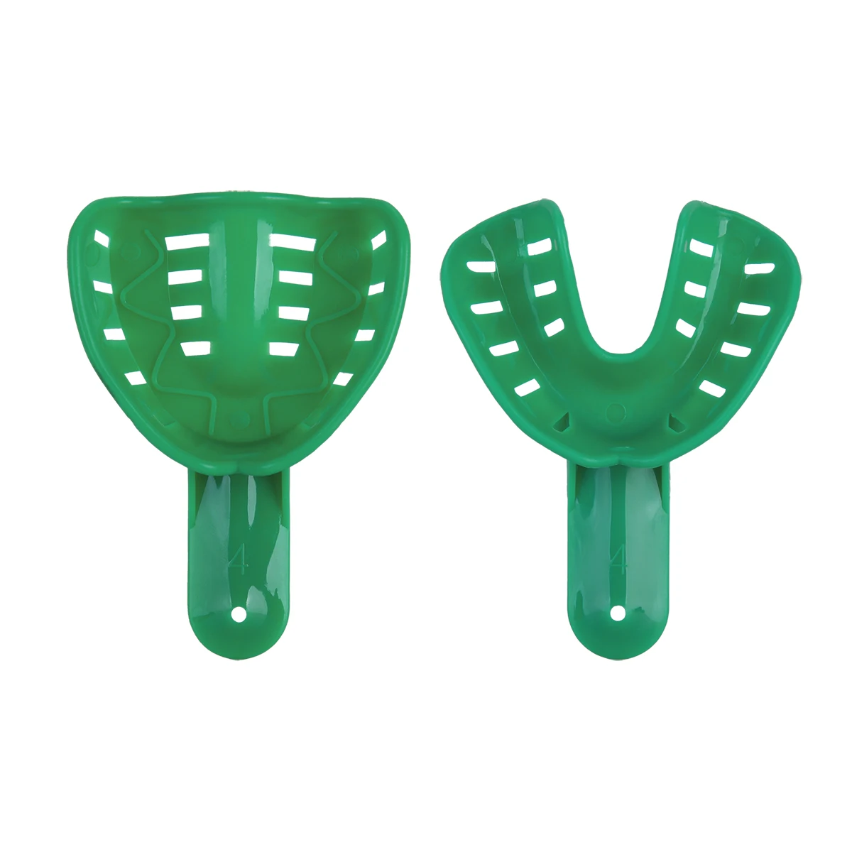12-teiliges Dental-Abdrucklöffel-Set aus Kunststoff 3