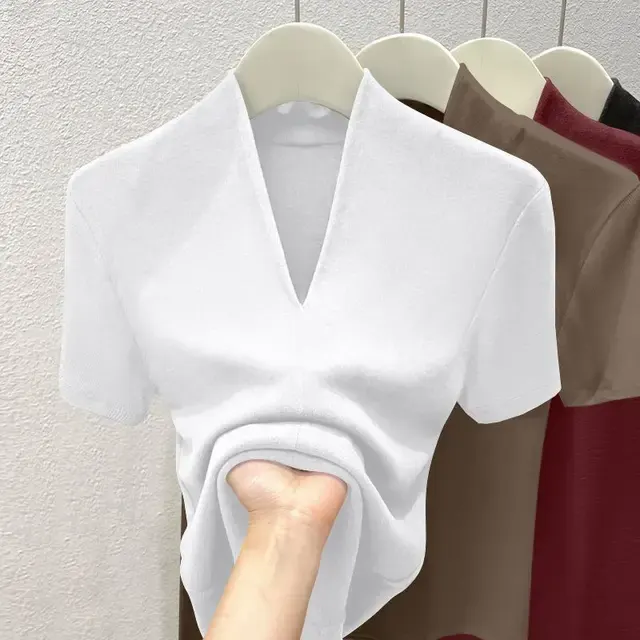 Damen Basic T-Shirt 3