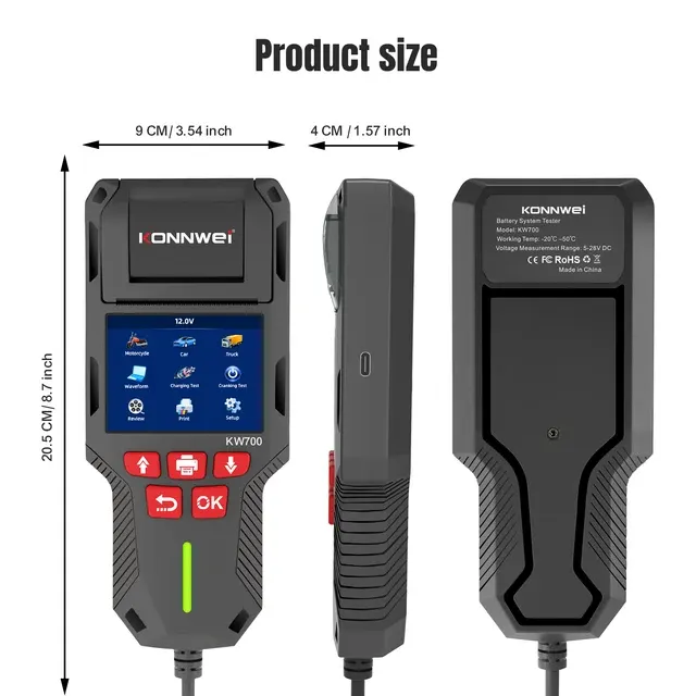 Autobatterietester 2