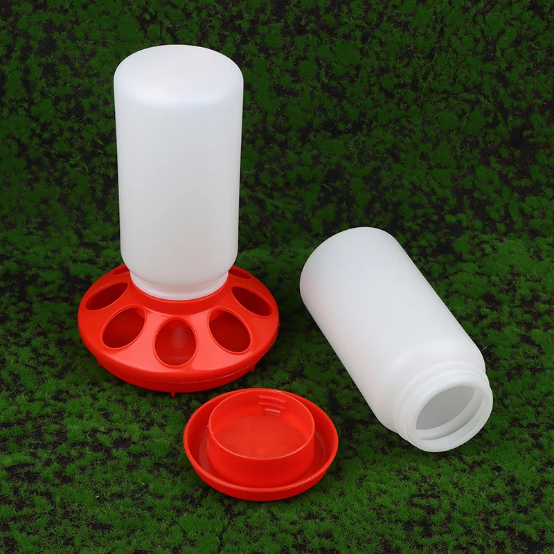 Geflügel-Futter- und Wassertrog 4