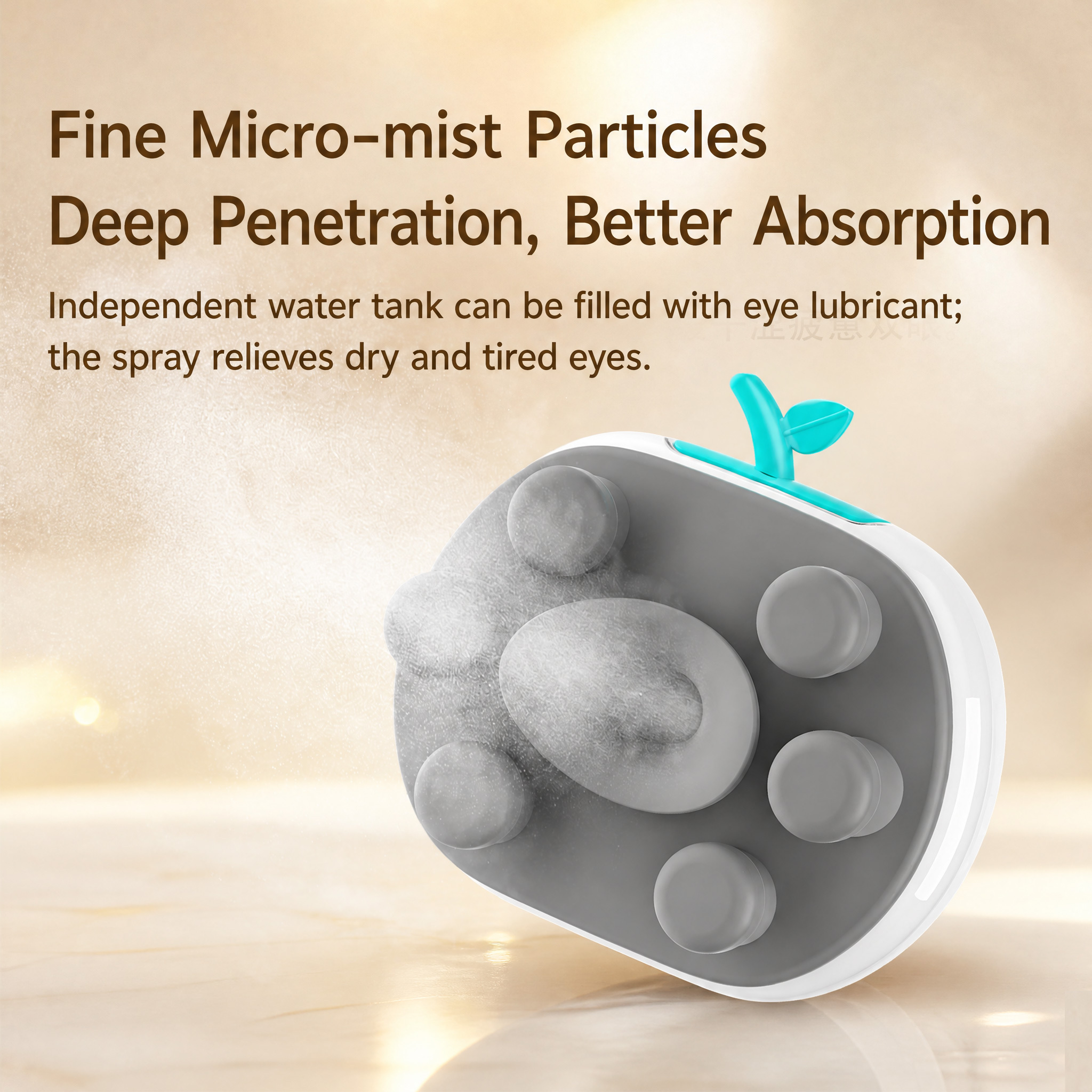 USB-Augenmassagegerät mit Hydrierspray 4