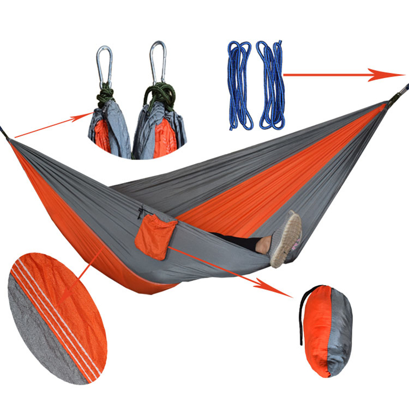 Doppelhängematte mit Tragetasche für Backpacking 3