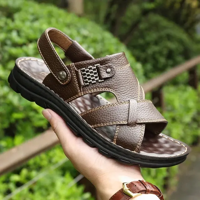Herren-Ledersandalen 2