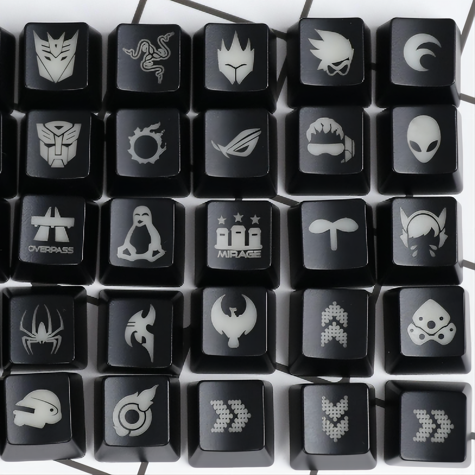 Blanko ESC-Taste Mechanische Tastenkappe 3