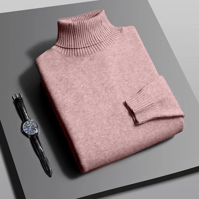 Herren Rollkragenpullover 4