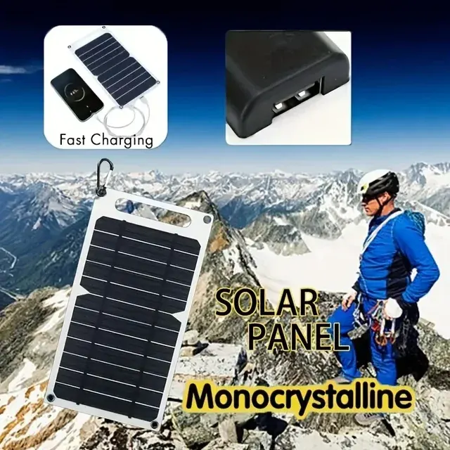 35W Tragbares Solarpanel mit USB-Ladegerät 4