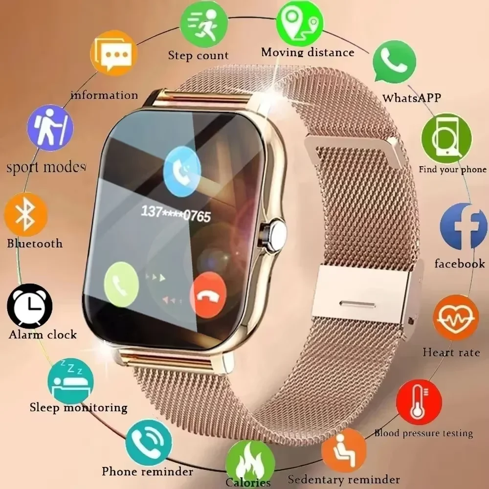 Touchscreen-Sport-Smartwatch für Herren 2
