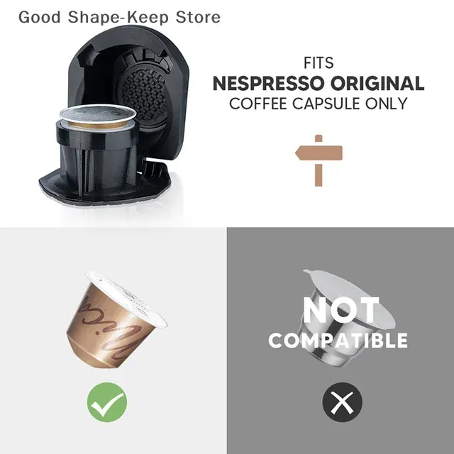 Wiederverwendbarer Kaffeekapsel-Adapter für Pads 4