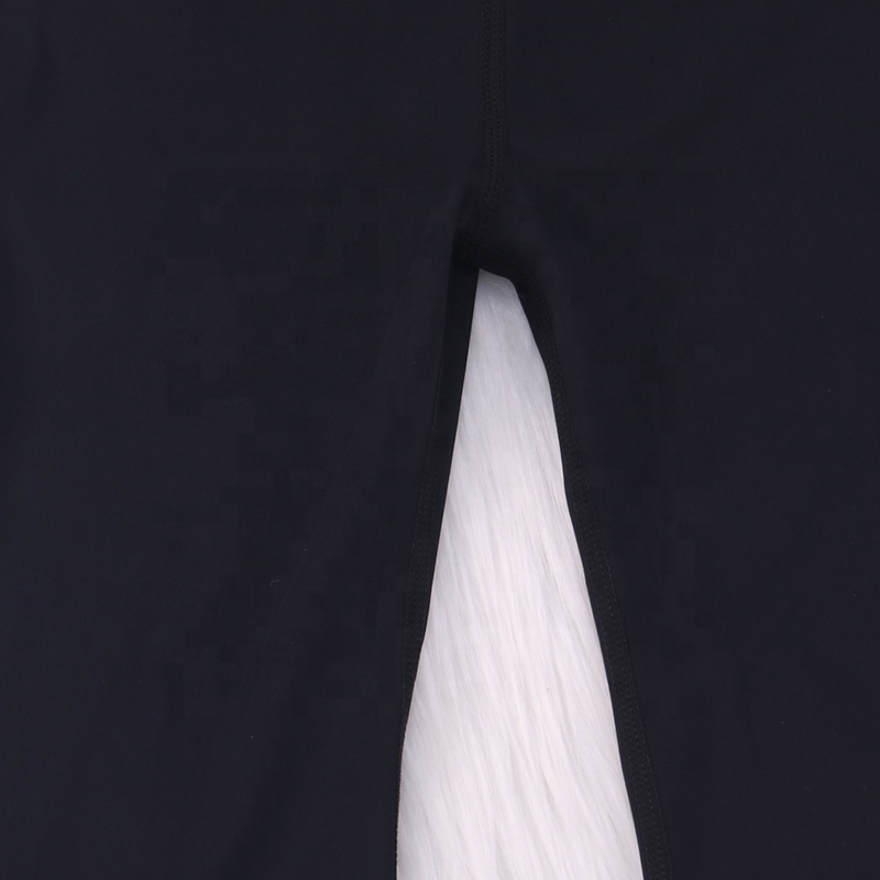 Schwarze Herren-Yogahose mit hohem Bund 3