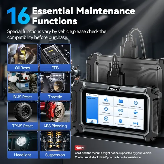 Profi-OBD2-Diagnosescanner mit ABS und SRS 3